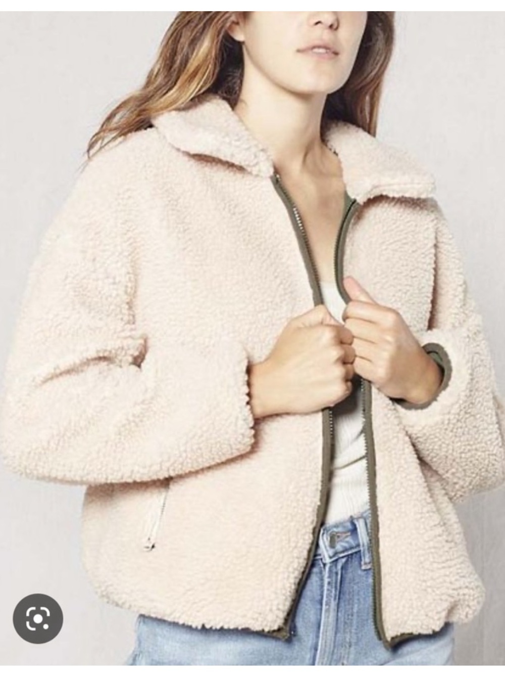 Outerknown Windrift Sherpa Jacket Reversible size Large